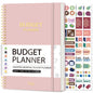 Budget Planner - Monthly Budget Book with Expense Tracker Notebook, Undated Bill Organizer & Finance Planner to Take Control of Your Money, 2024-2025 Account Book to Manage Your Finances-Black